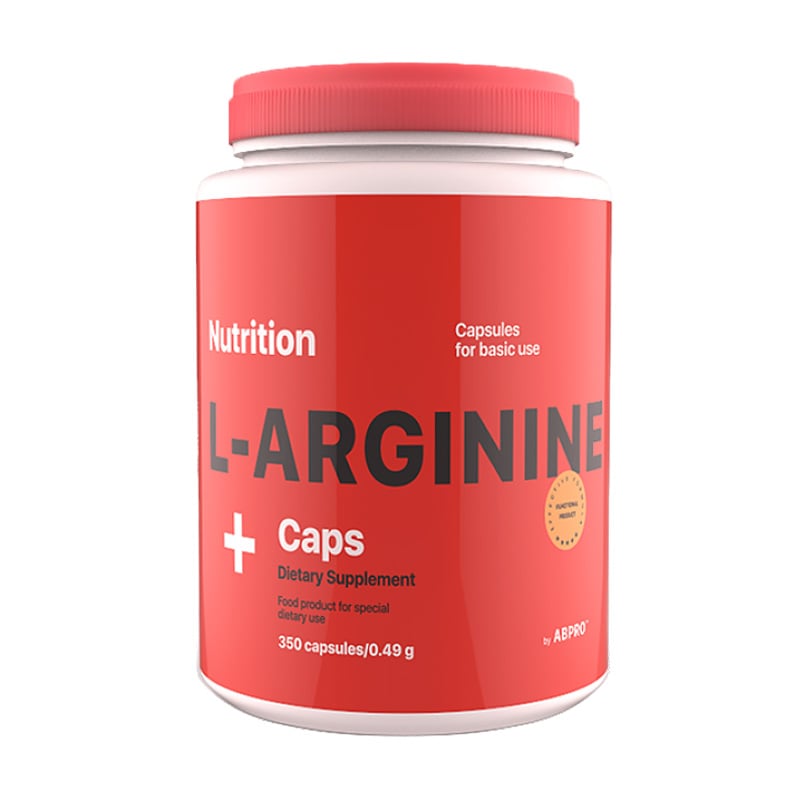 L-аргінін AB PRO L-Arginine, 350 каспул