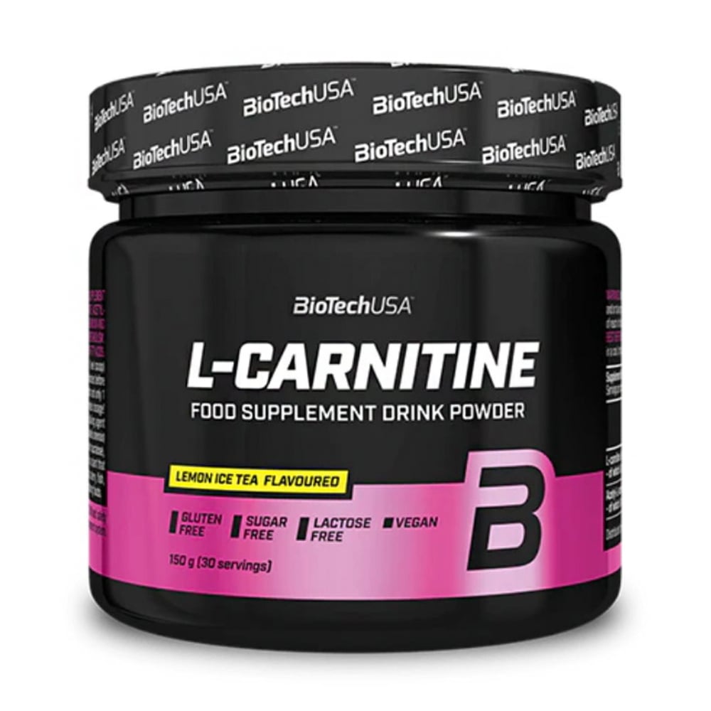 L-Карнітин BioTechUSA L-Carnitine Лимонний холодний чай, в порошку, 150 г