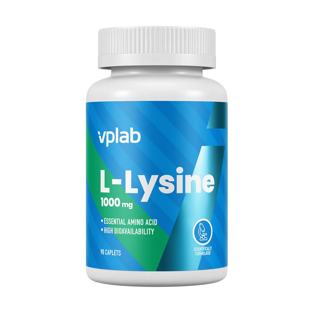 L-Лізин VPLab L-Lysine 1000 мг, 90 таблеток